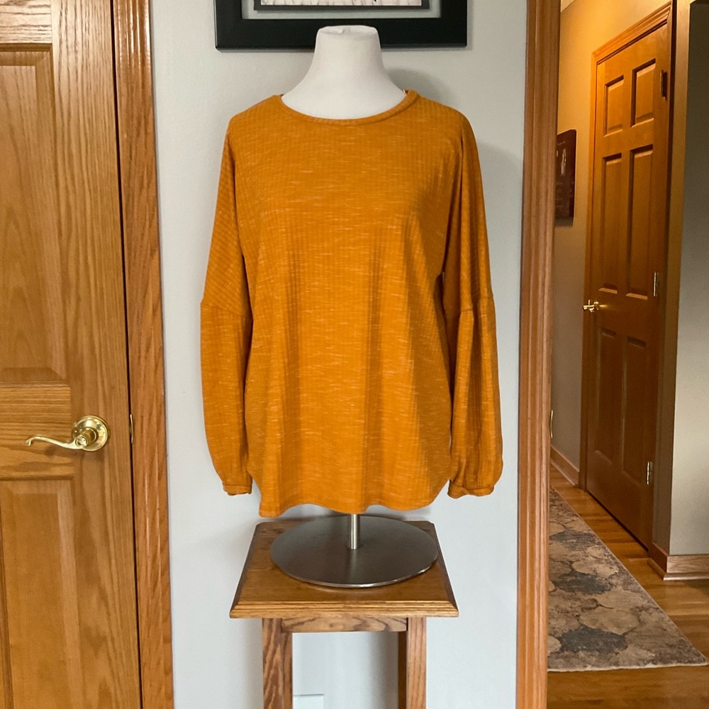 Cute top for fall or if you work in an A/C office.